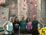 How we learned to become “Belay-rinas” a reflection on the process of training for “Leaping Off the Wall”